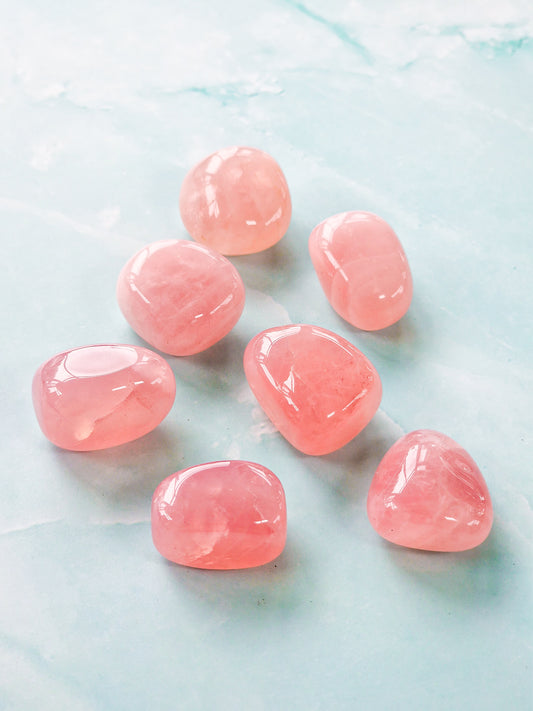 Rose Quartz Tumbles